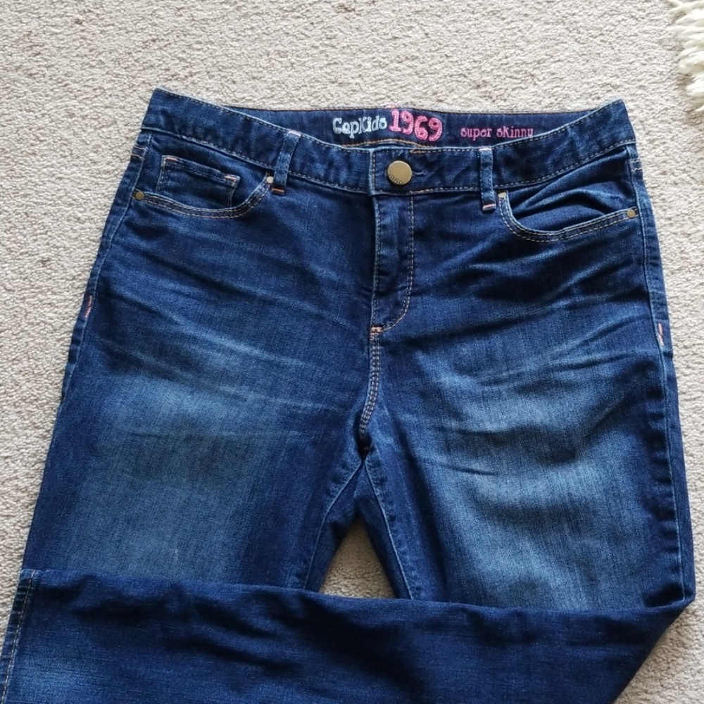 Gap kids super skinny jeans